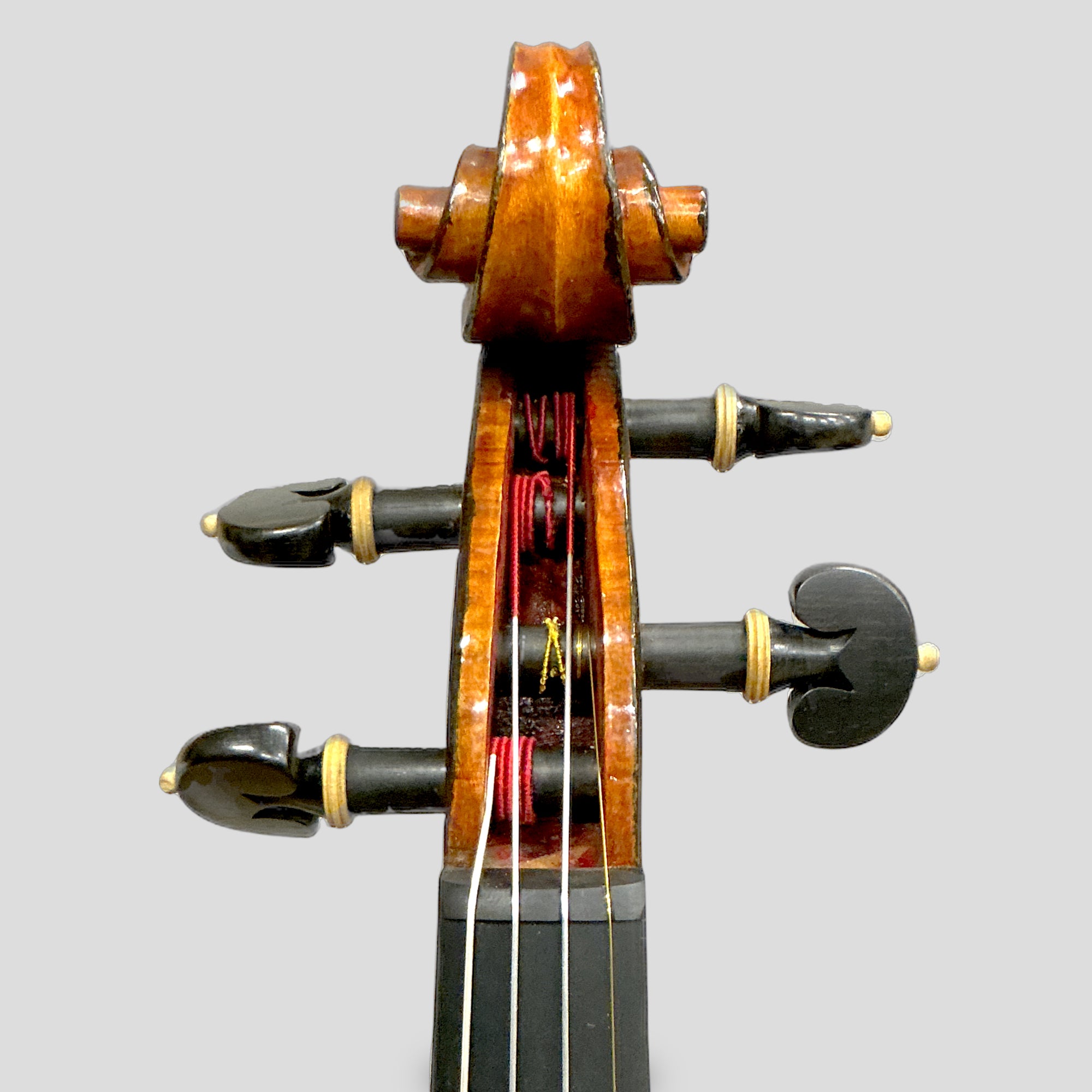 4/4Violin : Labeled : F.Breton Brevete de S.M.G, Mirecourt France