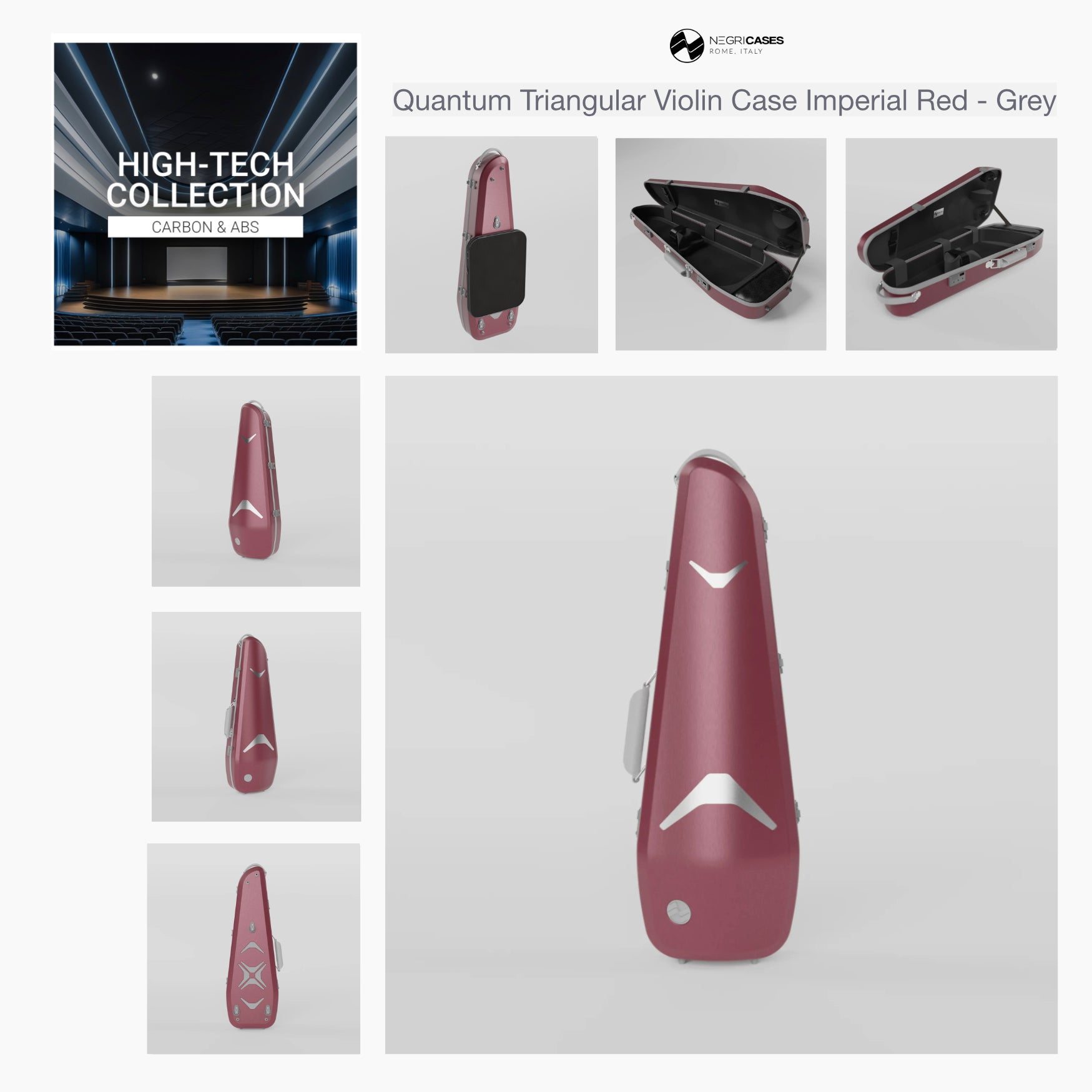 ビリンバウ　ケース付き Violin case Air Anniversary (Oblong) ヴァイオリン ケース